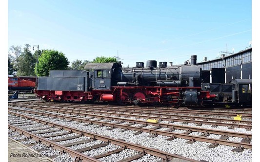 Rivarossi Dampflok BR 55.25  ex.pr.G8.1, in rot schwarzer Lack. DB, Epo.III 2809 