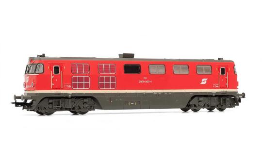 Rivarossi Diesellok Rh 2050, verkehrsrot, Epoche IV-V, ÖBB DCC-Sound HR2818S 