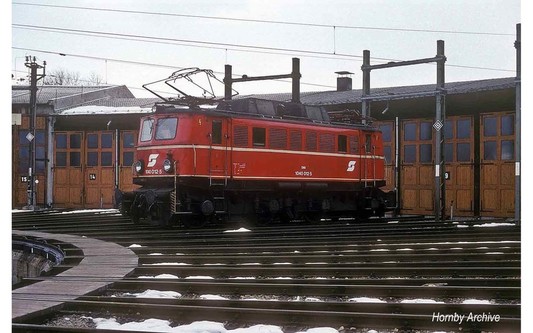 Rivarossi Elektrolok BR 1040, blutorange, Pflatsch, ÖBB,  Ep IV-V 2821S_HR+Sound 