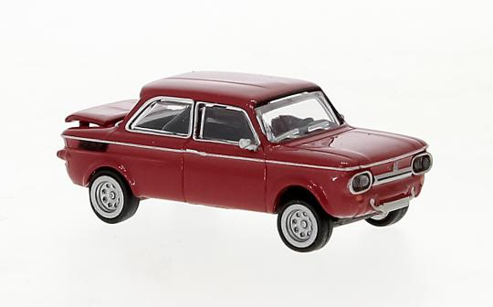 Brekina PKW NSU TTS rot,1966 