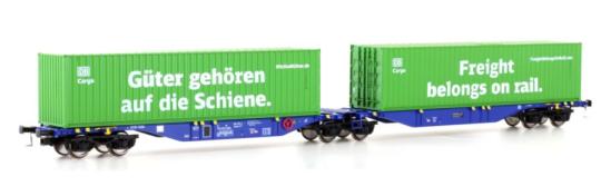 Mehano Containerwagen Sggmrss'90 Ermewa, Ep.VI, DB Cargo 