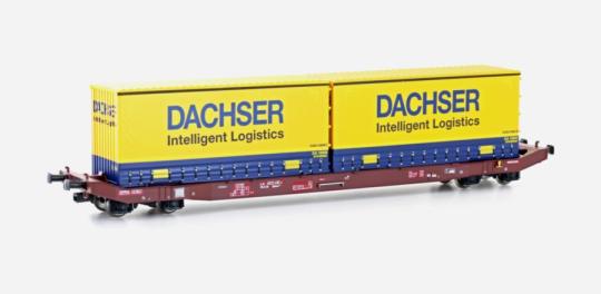 Mehano Containerwagen Sgkkms 698 DB Cargo, Ep.VI, Dachser 