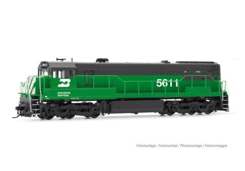 Rivarossi Diesellok U25C, #5611, Ep. III Burlington Northern 