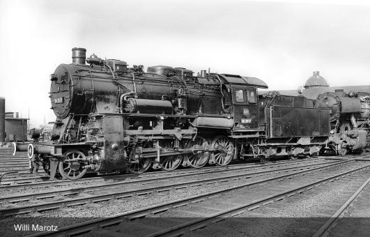 Rivarossi Dampflok Baureihe 56.20, in schwarz/roter Lackieru 