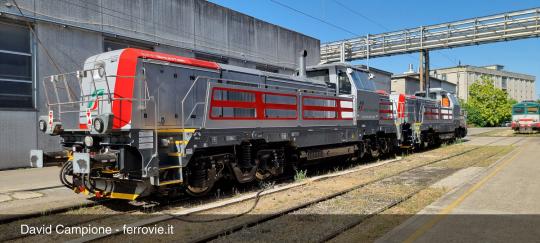 Rivarossi Diesellok EffiShunter 1000, Ep. VI Mercitalia Rail 