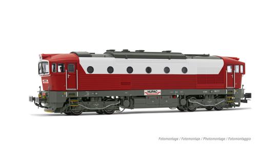 Rivarossi Diesellok D753.7, rot/grau, HUPAC Ep.V/VI 