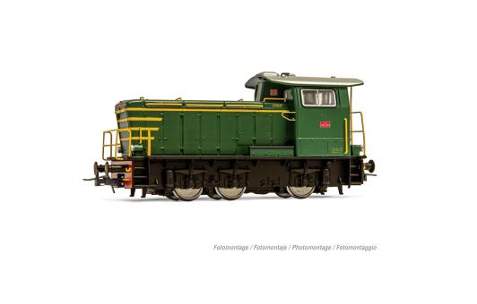 Rivarossi Diesellok D 245, grün, FS Epoche IV 