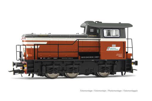 Rivarossi Diesellok D 245, rot/grau, Mercitalia Epoche VI 