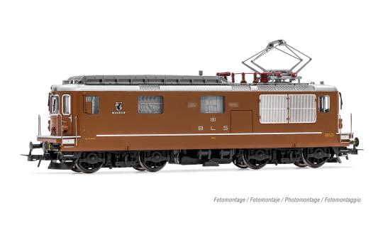Rivarossi ~Mehrzwecklokomotive Re 4/4 181 Interlaken BLS braun, Ep. IV,ACC Sound 