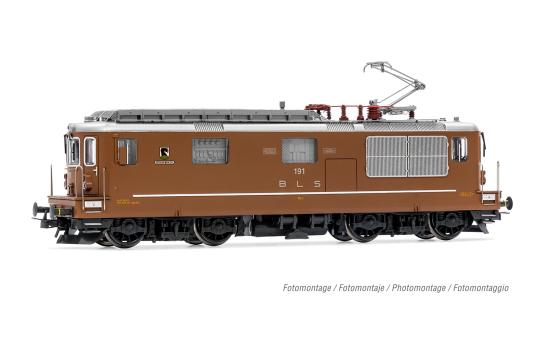 Rivarossi Mehrzwecklokomotive Re 4/4 191 Reichenbach BLS,braun, Ep. IV-V HR2960 