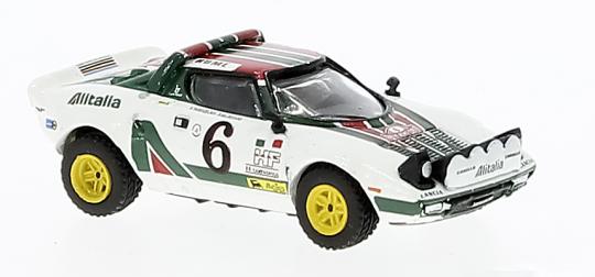 Brekina PKW Lancia Stratos HF von Björn Waldegard, Zweiter Monte Carlo 1976 2965 