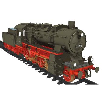 Busch Dampflok BR 56 2001 an. TT 30013 