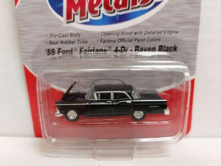 Mini Metals '59 Ford Fairlane 4-Dr Raven black 