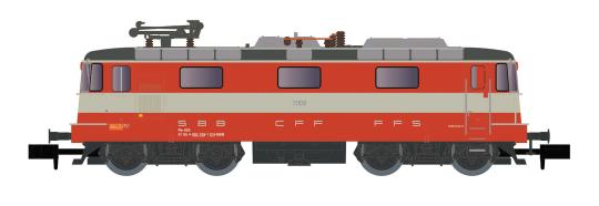 Hobbytrain N E-Lok Re 4/4 II (11109) SBB, Ep.VI, Swiss Express 3029 