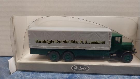 Roskopf MB N56 3achs Pritschen-LKW Ver.Kunstmühlen Landshut 