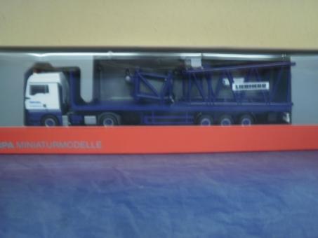 Herpa LKW MAN TG-X XXL Rungen-Sz Reduzierstück+Kopfstück LR 1600/2 Wasel 303446 