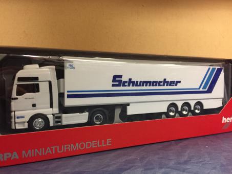 Herpa LKW MAN TG-X XXL Aerop. Kühl-KSZ Schumacher EURO 6 306263 