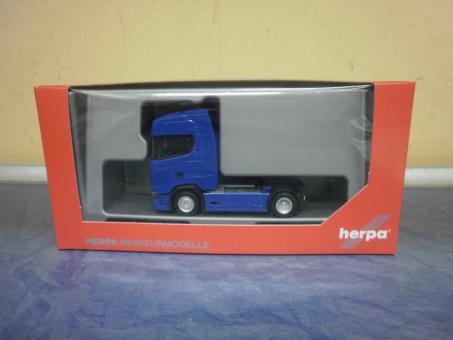 Herpa LKW Scania CS 20 Topl/Aerop. SZM blau 306706 