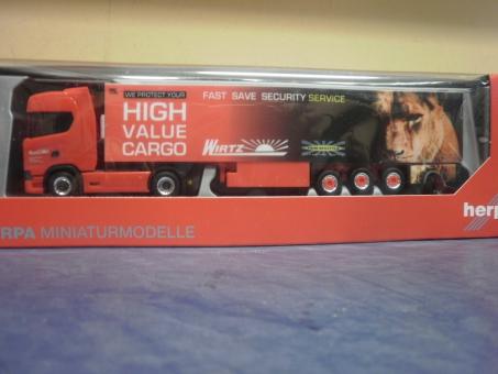 Herpa LKW Scania CS 20 Topl/Aerop. Kühl-KSZ Wirtz High Value 