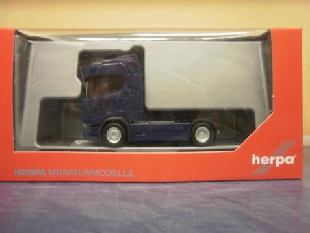 Herpa LKW Scania CR 20 HD/Aerop. SZM blau 307109 