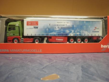 Herpa LKW MAN TG-X XXL Aerop. Ga-KSZ Wandt TU Braunschweig 307925 