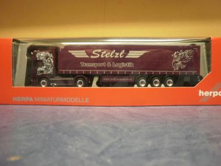 Herpa LKW Scania R Topl/Aerop. Ga-KSZ Stelzl 307987 