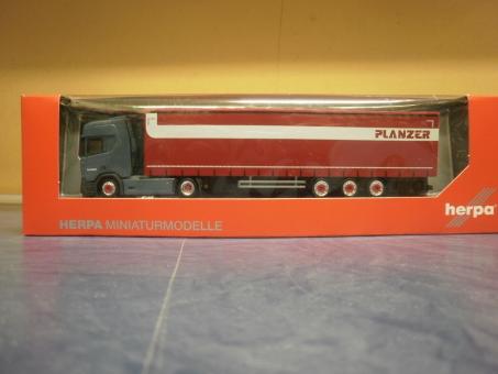 Herpa LKW Scania CR 20 Topl/Aerop. Ga-KSZ Planzer (CH) 308151 