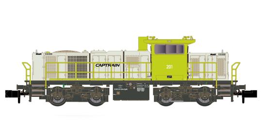 Hobbytrain N Diesellok Vossloh G1000 BB Captrain, Ep.VI 3082 