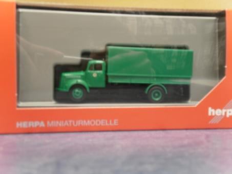 Herpa LKW MB L311 Planen-LKW Polizei Hamburg Toilettenwagen 308397 