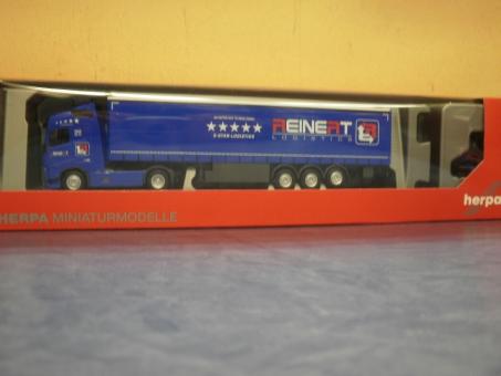 Herpa LKW Volvo FH4 Glob/Aerop. Ga-KSZ Reinert mit Stapler 308465 