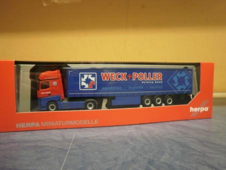 Herpa LKW MB Actros 11 Bigspace Ga-KSZ Weck+Poller Zwickau 310314 