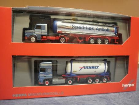 Herpa Set Scania Hauber+ DAF 106 SSC Sped. Anhalt 310369 