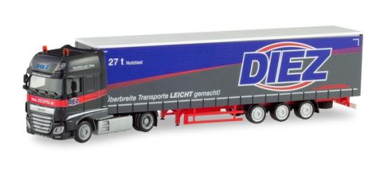 Herpa LKW DAF 106 XF Aerop. SSC Ga-KSZ Diez Dettingen,Lowlin 