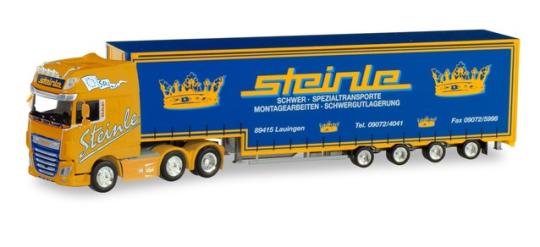 Herpa LKW DAF 106 XF Aerop. SSC Vol-Ga-KSZ Steinle 