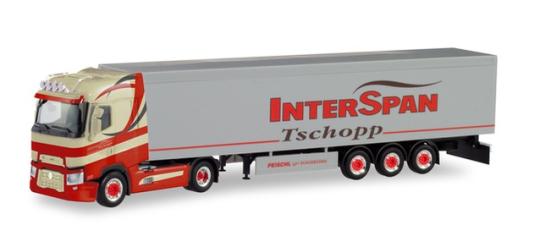 Herpa LKW Renault T/Aerop Schubboden-SZ Tschopp Interspan 311618 