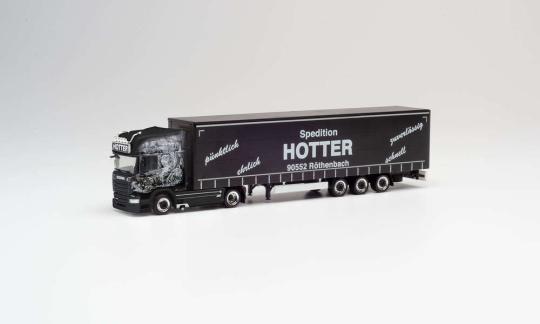 Herpa LKW Scania R Topl./Aerop Ga-KSZ Hotter 