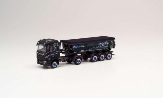 Herpa LKW Scania CR 20 Rundmulden-SZ Wagner 311991 