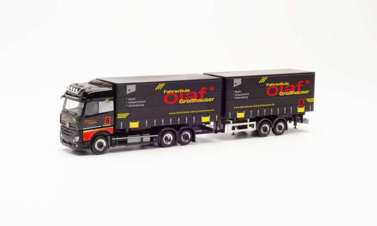 Herpa LKW MB Actros 11 Bigspace Ta-GaHZ Fahrschule Olaf Großhauser 312240 