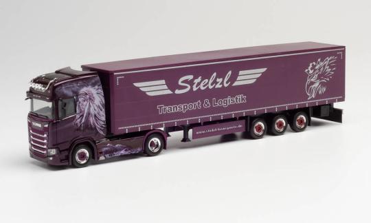 Herpa LKW Scania CS 20 HD Aerop. Ga-KSZ Stelzl 312653 