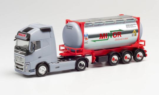 Herpa LKW Volvo FH4 Glob/Aerop. XL Swapbody-SZ Minor 