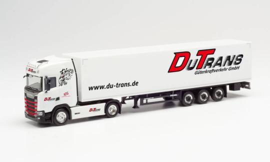 Herpa LKW Scania CS 20 HD/Aerop. Kühl-KSZ DuTrans 313490 