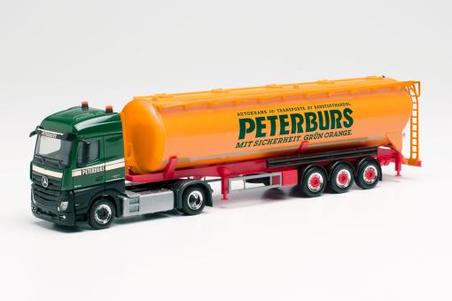 Herpa LKW MB Actros 11 Streamspace Kippsilo-Sz Peterburs 313810 