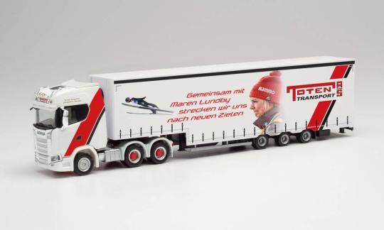 Herpa LKW Scania CS 20 HD Aerop. Ga-KSZ Toten Transport 