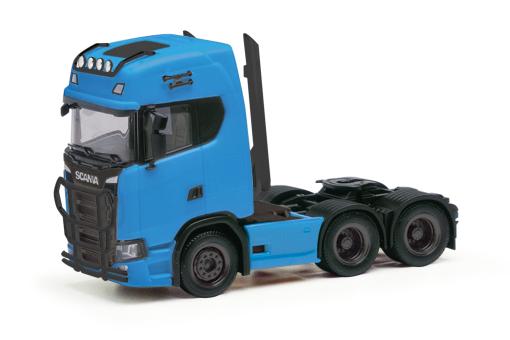 Herpa LKW Scania CS 20 HD SZM himmelblau 314053 