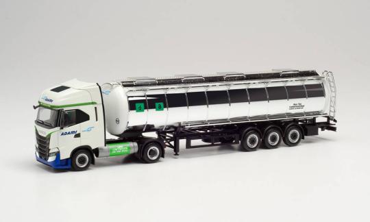 Herpa LKW Iveco S-Way Tank-SZ ADAMI 