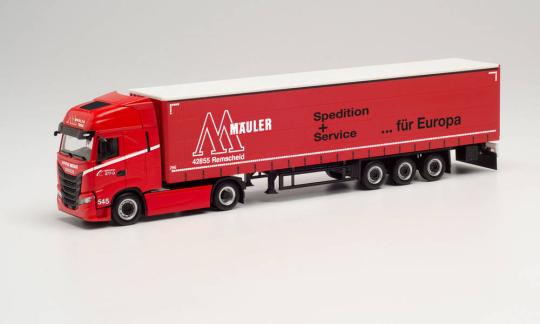 Herpa LKW Iveco S-Way Ga-KSZ Gustav Mäuler 314121 