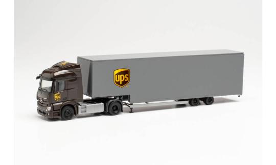 Herpa LKW MB Actros 11 Streamspace Jumbo Kühl-KSz UPS 314244 