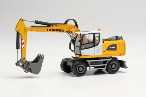 Herpa Liebherr Mobilbagger A 920 gelb 314442 