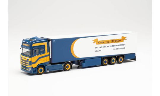 Herpa LKW Scania CS 20 HD/Aerop Kühl-KSZ Gebr. van Iterson 314619 