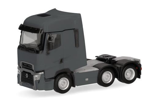 Herpa LKW Renault T facelift SZM 6x2 grau 